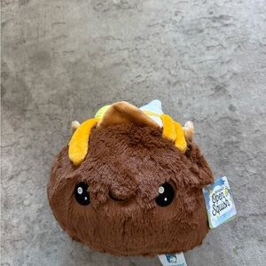 Squishable Brown baked potato plush toy NWT